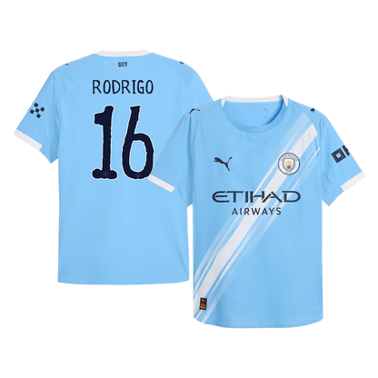 RODRIGO #16 Manchester City Hemma Tröja 2025/26 Autentisk - Club World Cup