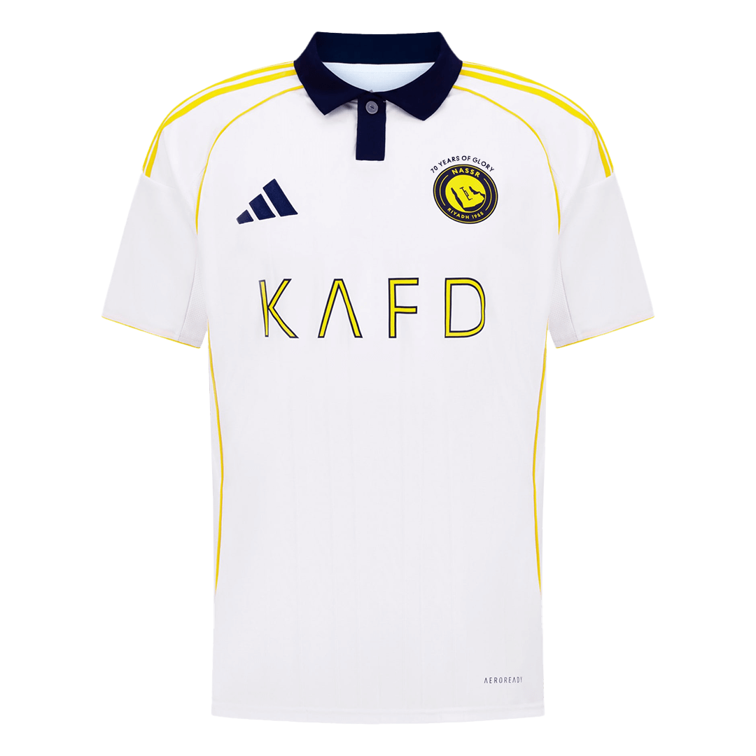 Al Nassr Tröja RONALDO #7 2025/26 Tredje Vit