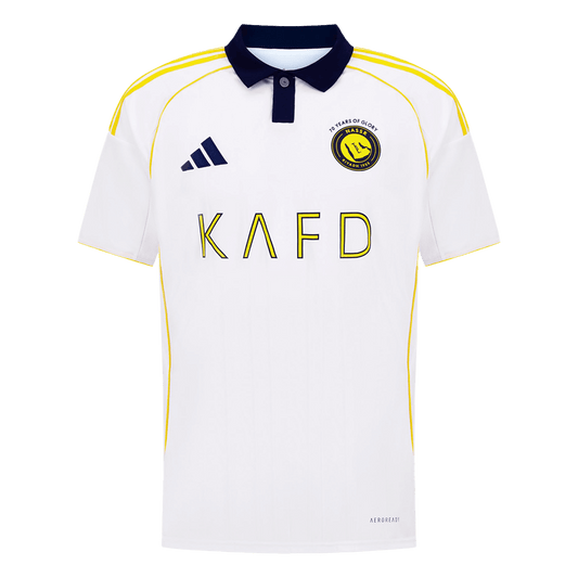 Al Nassr Tröja RONALDO #7 2025/26 Tredje Vit