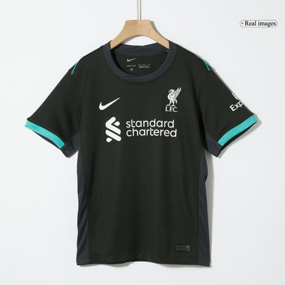 Liverpool Borta Fotbollströja 2024/25 Fotbollssats Barn