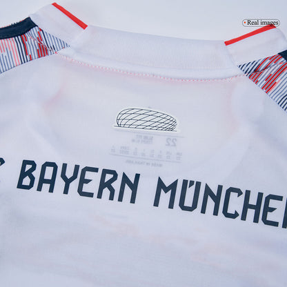 Bayern Munich Tröja 2025/26 Bortaställ Vit Barn