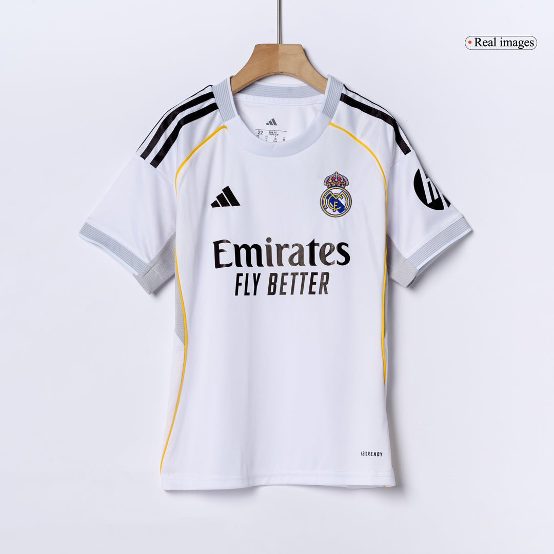 Real Madrid Tröja 2025/26 Hemmaställ Vit Barn