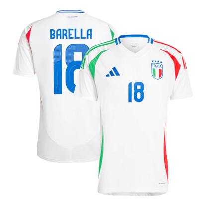 BARELLA #18 Italien Borta Fotbollströjor Euro 2024