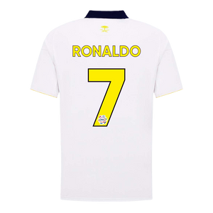 Al Nassr Tröja RONALDO #7 2025/26 Tredje Vit