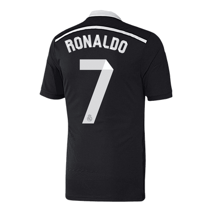 Retro Real Madrid Tredjeställ Fotbollströja RONALDO #7 2014/15