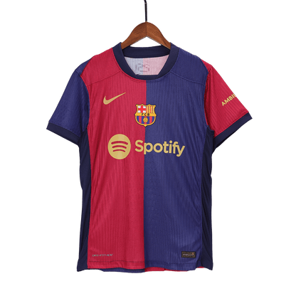 Barcelona Hemma Fotbollströja 2024/25 Autentisk