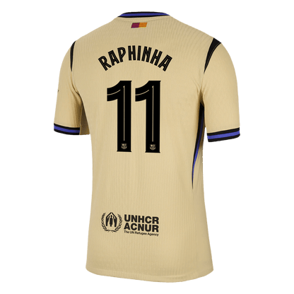 RAPHINHA #11 Barcelona Tröja 2025/26 Borta Autentisk - UCL