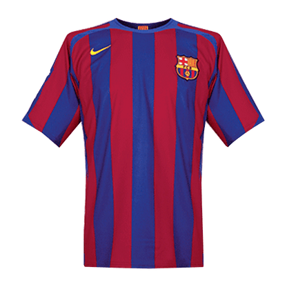 Retro Barcelona Hemma Fotbollströja 2005/06 - UCL