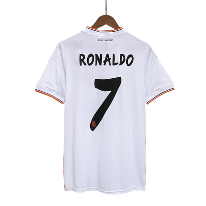 Retro Real Madrid Hemma Fotbollströja RONALDO #7 2013/14