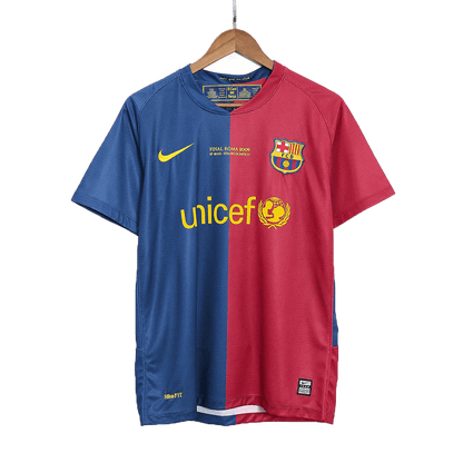 Retro Barcelona Hemma Fotbollströja ETO'O #9 2008/09 - UCL Final