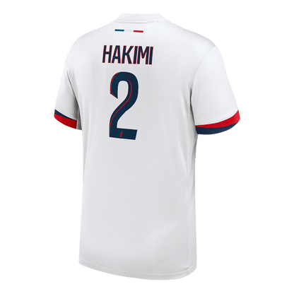 PSG Tröja HAKIMI #2 2025/26 Borta Vit-12