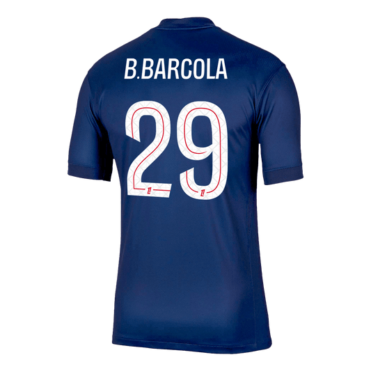 B.BARCOLA #29 PSG Tröja 2025/26 Hemma