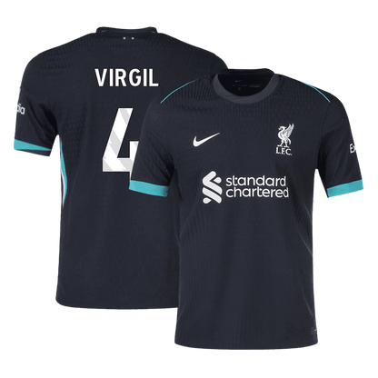Liverpool Borta Fotbollströja VIRGIL #4 2024/25 Autentisk
