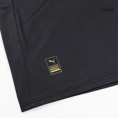 Manchester City Tröja 2025/26 Bortaställ Svart Barn-3