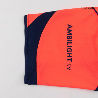 Barcelona Tröja LEWANDOWSKI #9 2025/26 Tredje Orange - UCL-5