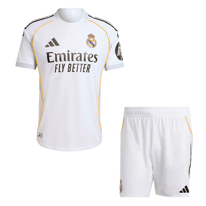 Real Madrid Tröja 2025/26 Hemma Fotbollssats Autentisk