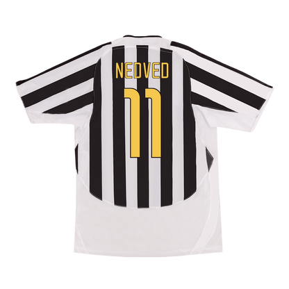 Retro Juventus Hemma Fotbollströja NEDVED #11 2003/04