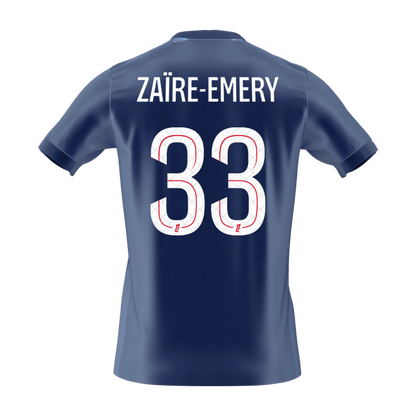 ZAïRE EMERY #33 PSG Tröja 2025/26 Hemma Premium Mörkblå