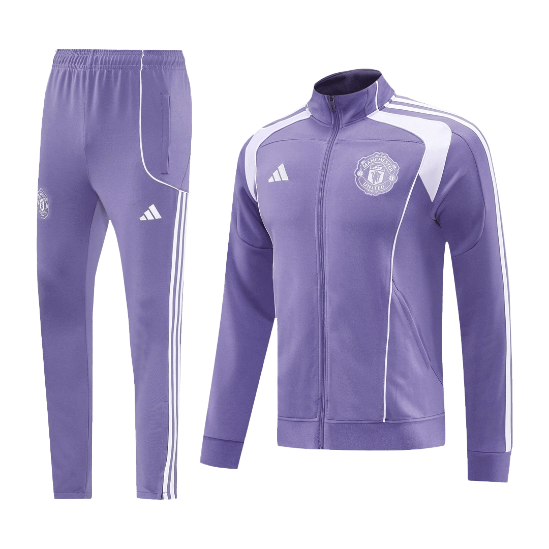 Manchester United Träningsset (Jacka+Byxor) 2025/26 Lila