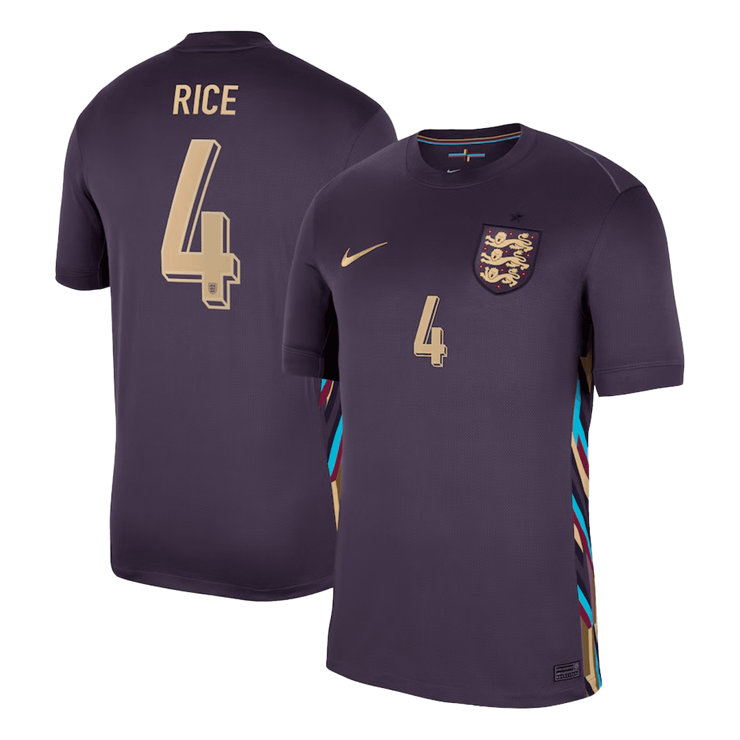 RICE #4 England Borta Fotbollströjor 2024