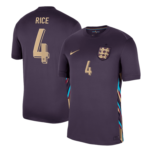 RICE #4 England Borta Fotbollströjor 2024
