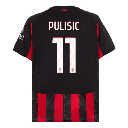 PULISIC #11 AC Milan Hemma Tröja 2025/26