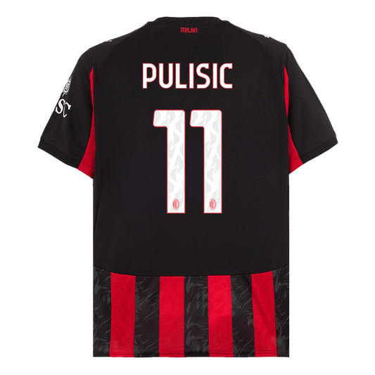 PULISIC #11 AC Milan Hemma Tröja 2025/26