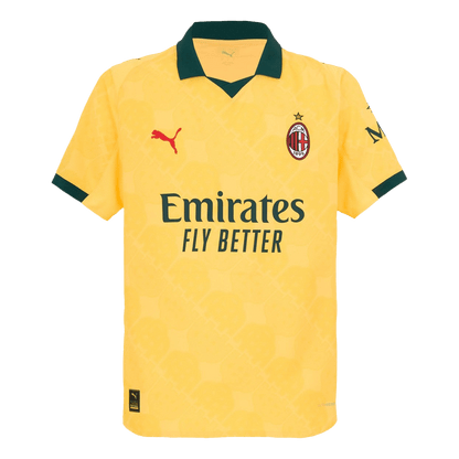 AC Milan Tröja 2025/26 Tredje Autentisk Gul