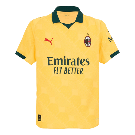 AC Milan Tröja 2025/26 Tredje Autentisk Gul