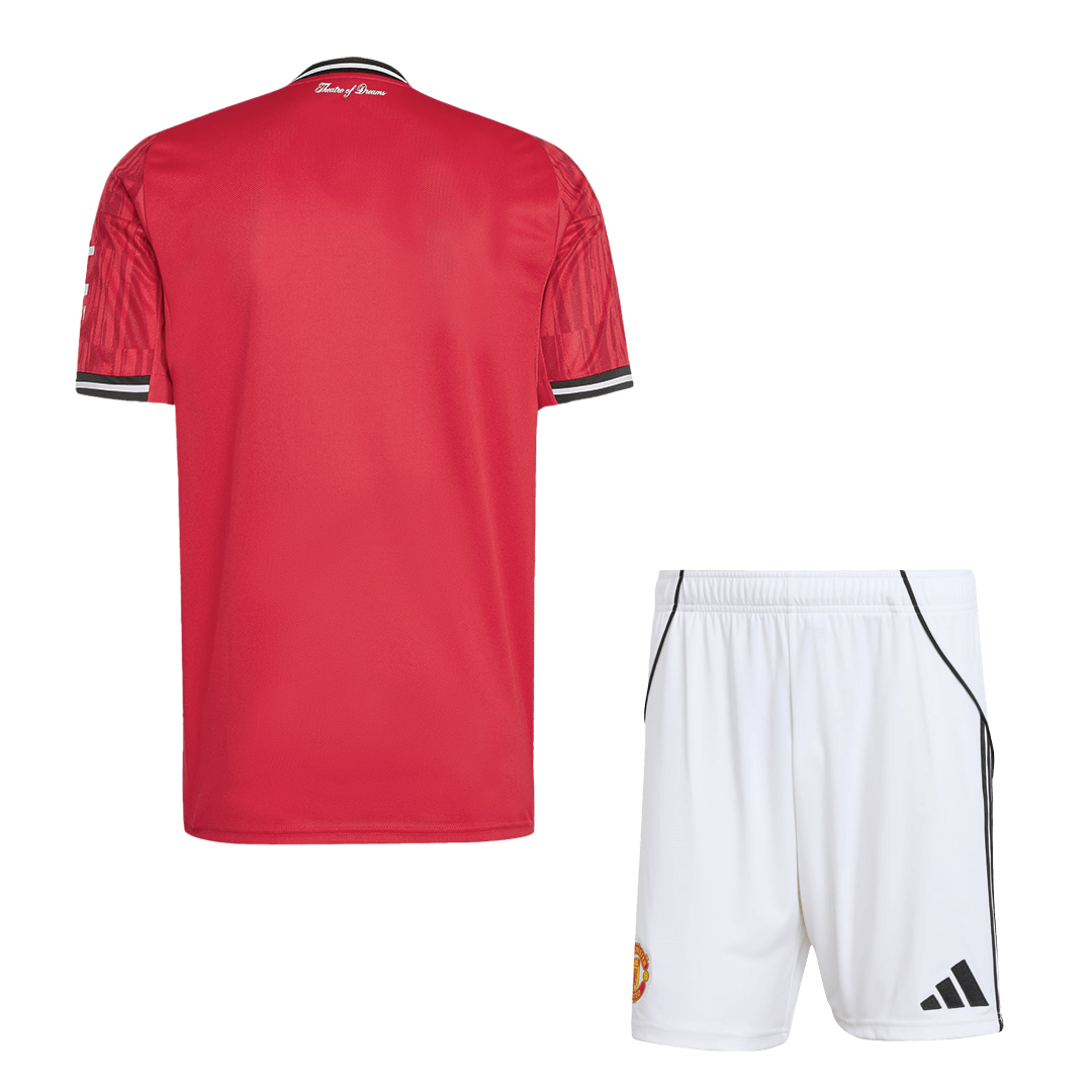 Manchester United Tröja Hemmaställ 2025/26 Röd