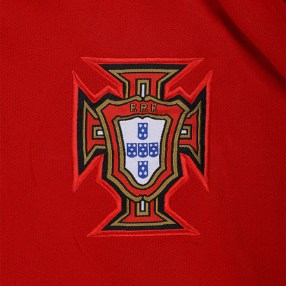 Portugal Hemma Fotbollströjor 2016 Retro
