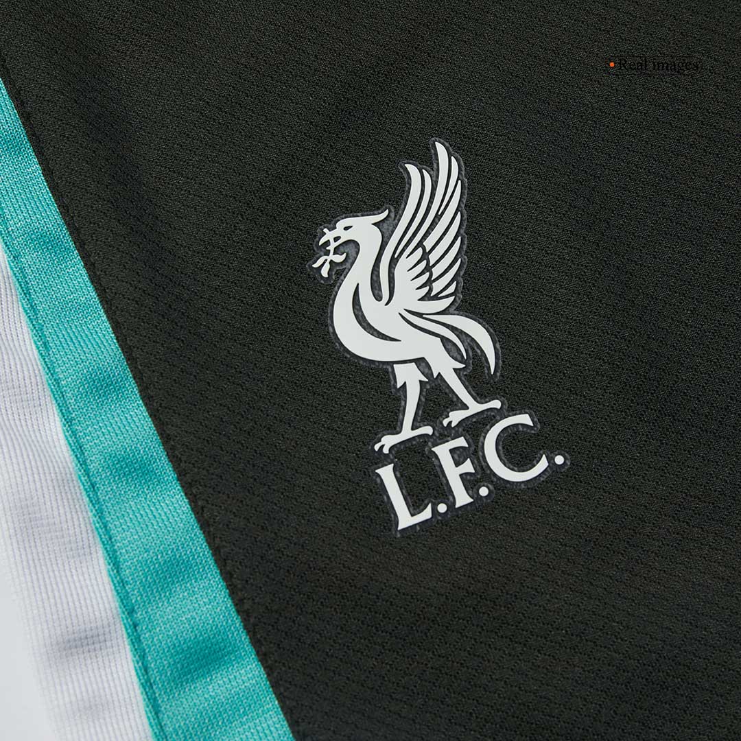 Liverpool Borta Fotbollströja 2024/25 Fotbollssats Barn