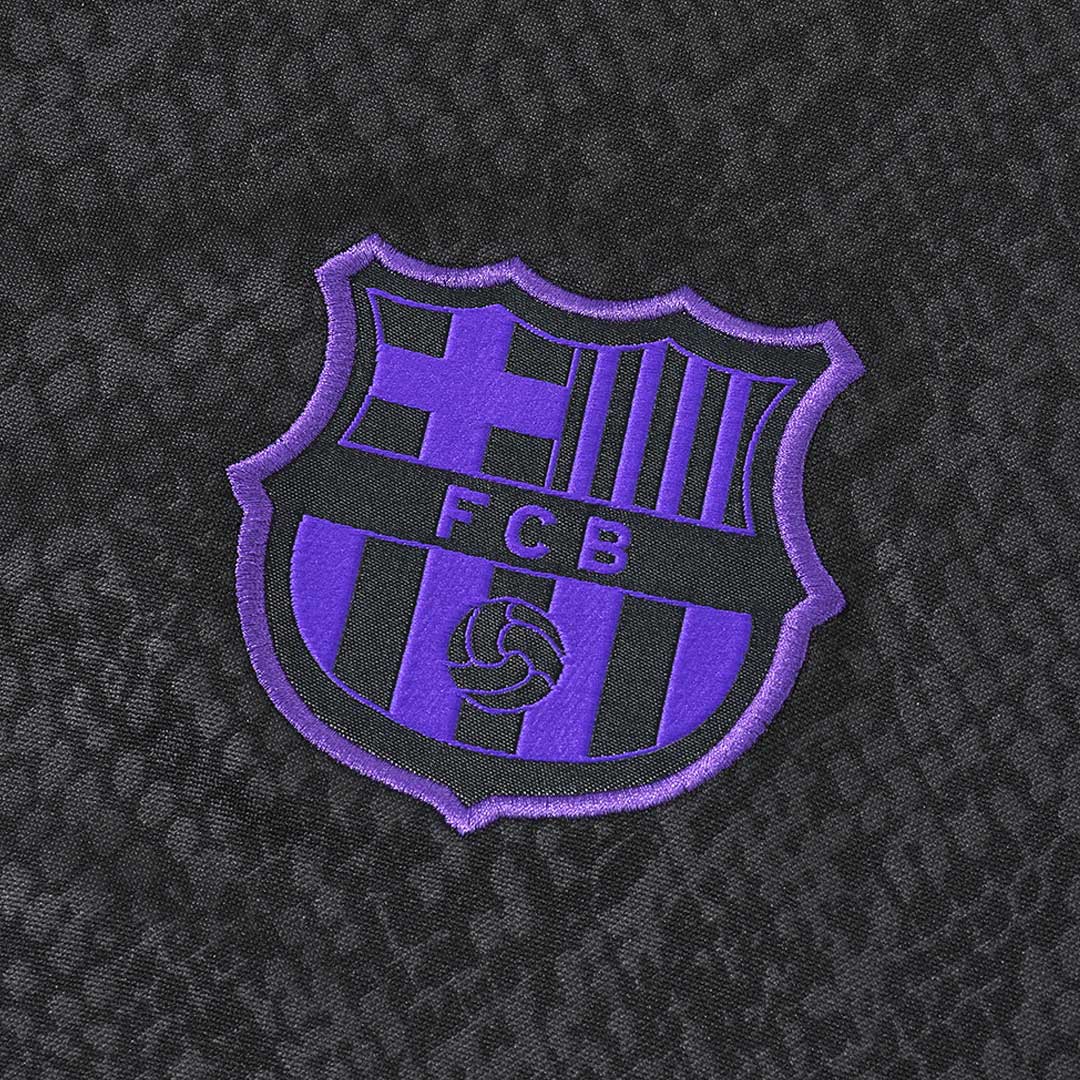 Barcelona Träningsset (Jacka+Byxor) 2025/26 Svart-15