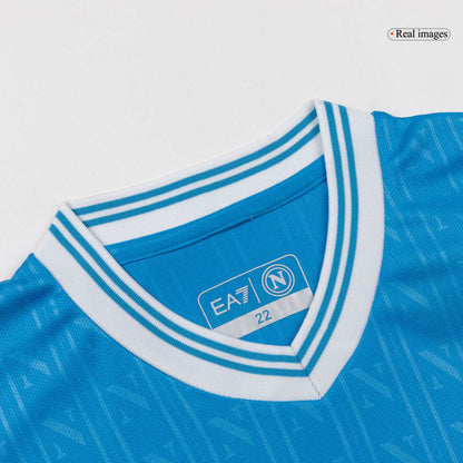 Napoli Tröja 2025/26 Hemmaställ Blå Barn-12