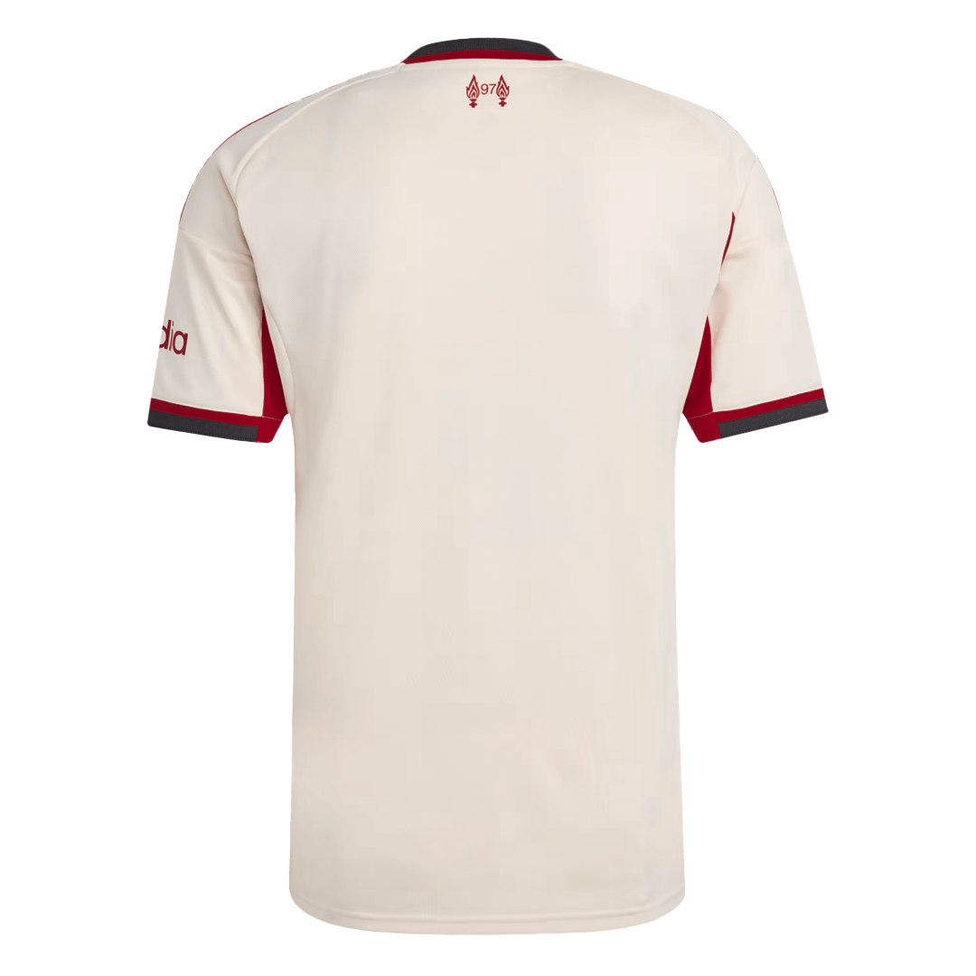 Liverpool Tröja 2025/26 Borta Vit