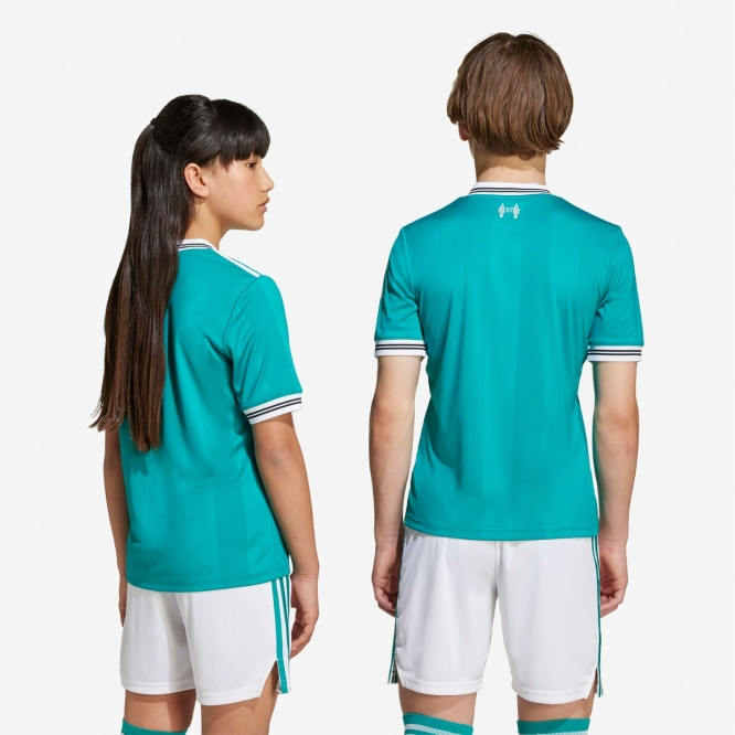 Liverpool Tröja 2025/26 Tredjeställ Grön Barn