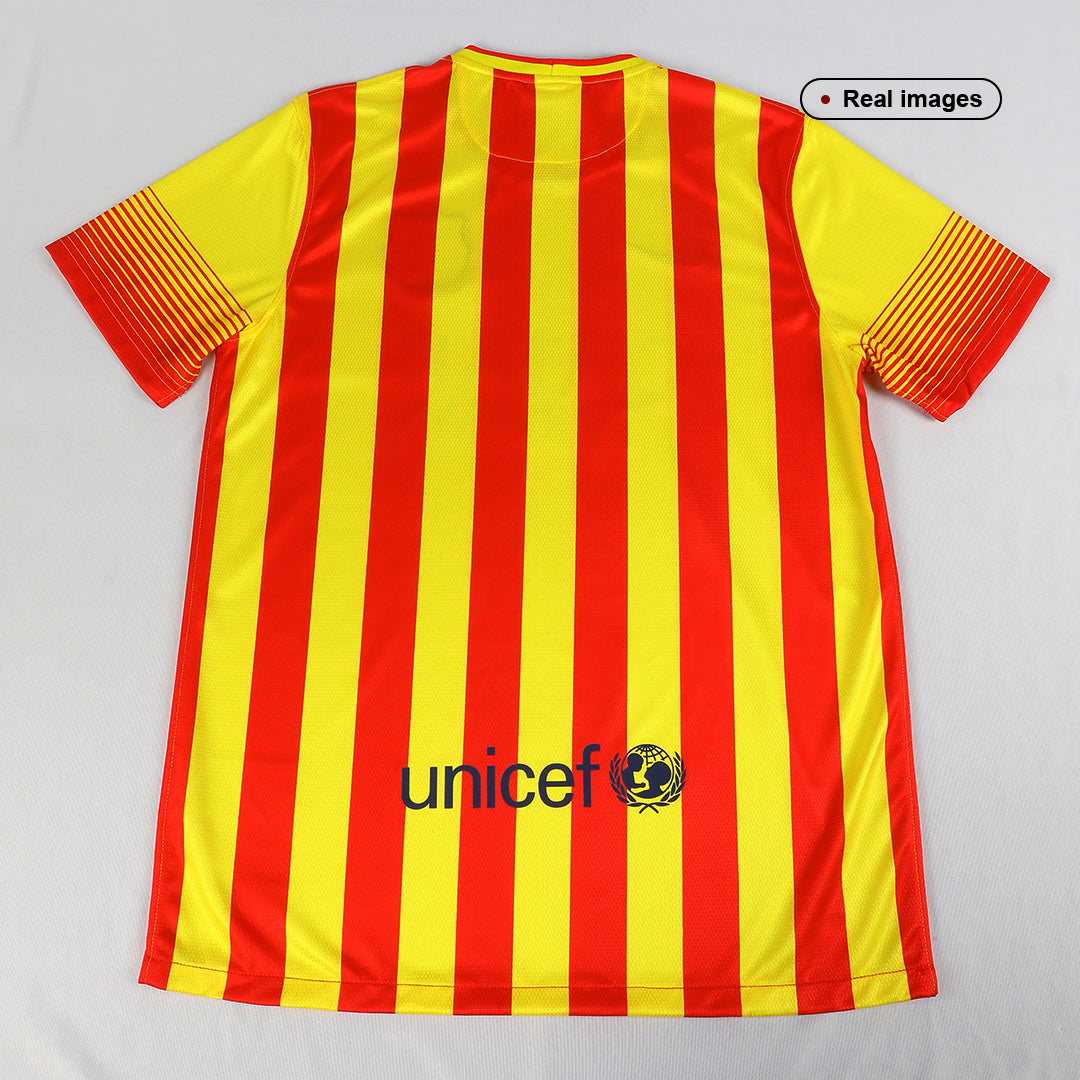Retro Barcelona Borta Fotbollströja 2013/14