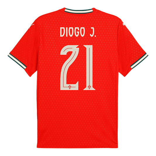 DIOGO J. #21 Portugal Tröja 2025 Hemma