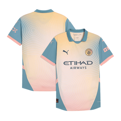 Manchester City Fjärde borta Fotbollströja 2024/25 Autentisk - Definitely City