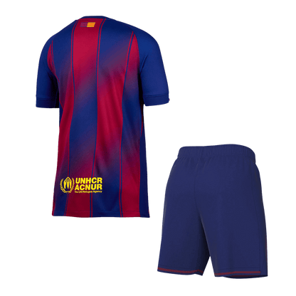 Barcelona Tröja 2025/26 Hemmaställ Röd/Blå