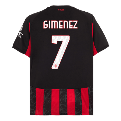 GIMENEZ #7 AC Milan Hemma Tröja 2025/26