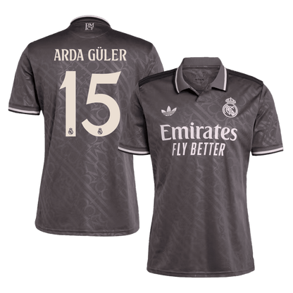 Real Madrid Tredjeställ Fotbollströja ARDA GÜLER #15 2024/25 Premium
