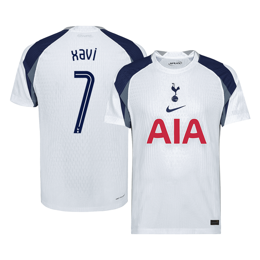Tottenham Hotspur Tröja XAVI #7 2025/26 Hemma Vit - UCL