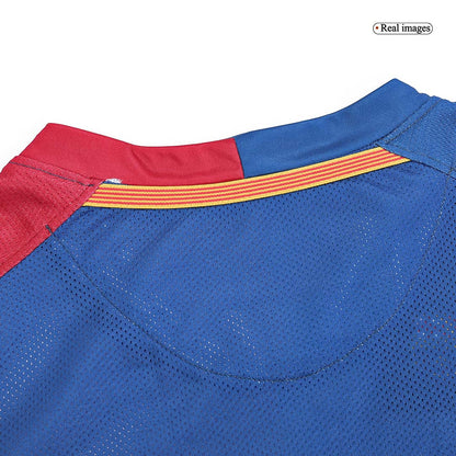 Retro Barcelona Hemma Fotbollströja ETO'O #9 2008/09 långärmad - UCL Final