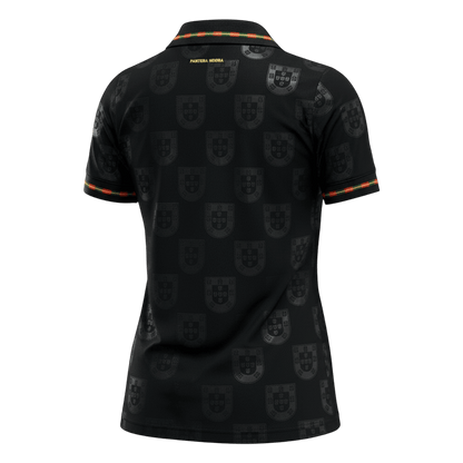 Portugal Tröja 2026 Svart Dam-3