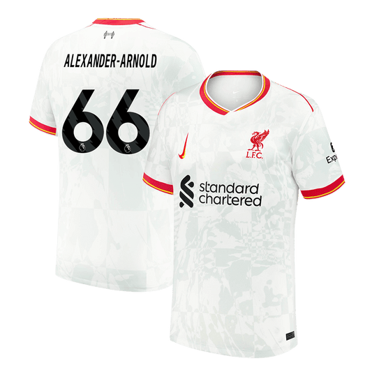 Liverpool Tredjeställ Fotbollströja ALEXANDER-ARNOLD #66 2024/25