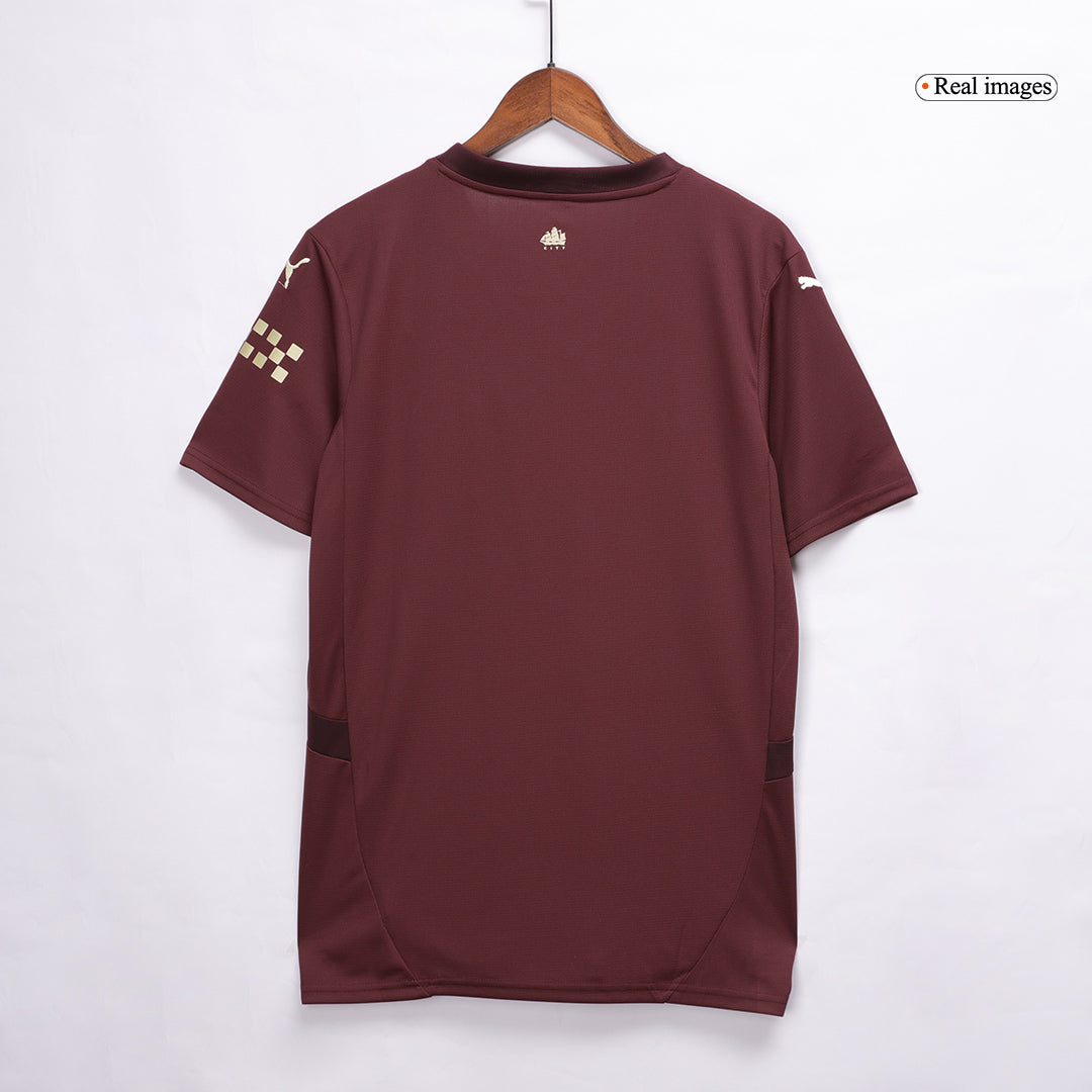 Manchester City Tredjeställ Fotbollströja HAALAND #9 2024/25