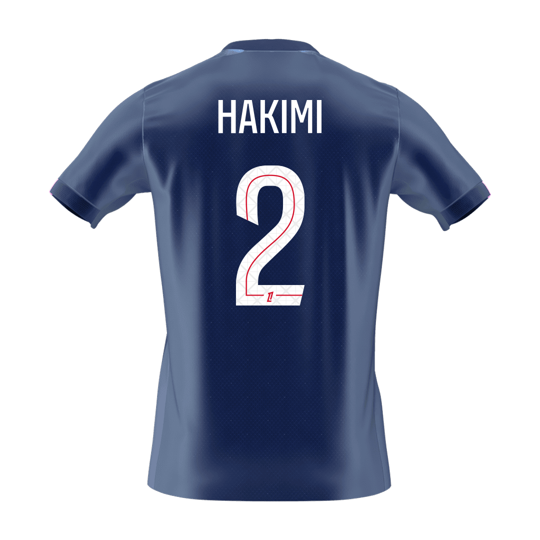 VITINHA #17 PSG Tröja 2025/26 Hemma Premium Mörkblå