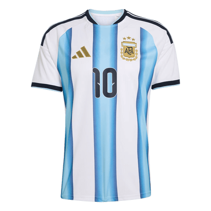 Argentina Tröja MESSI #10 2026 Hemma Blue&White-3