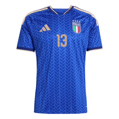 Italien Tröja DARMIAN #13 2026 Hemma Blå - World Cup 2026-9
